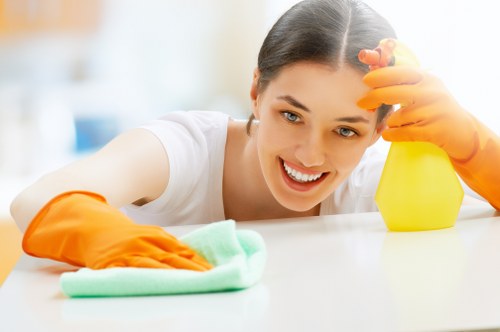 Carpet cleaning team in Twickenham using sustainable recycling practices