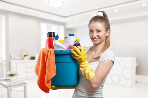 Organised house clearance work in Twickenham with careful item sorting